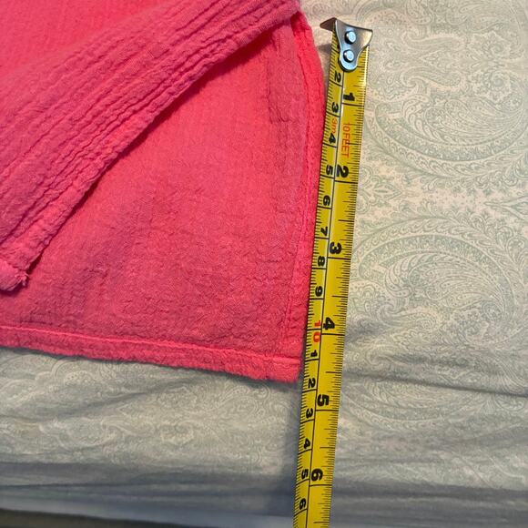 Fresh Produce Tunic Top Pink Cotton Crepe XS - Picture 6 of 6